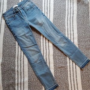 Zara Light blue denim legging